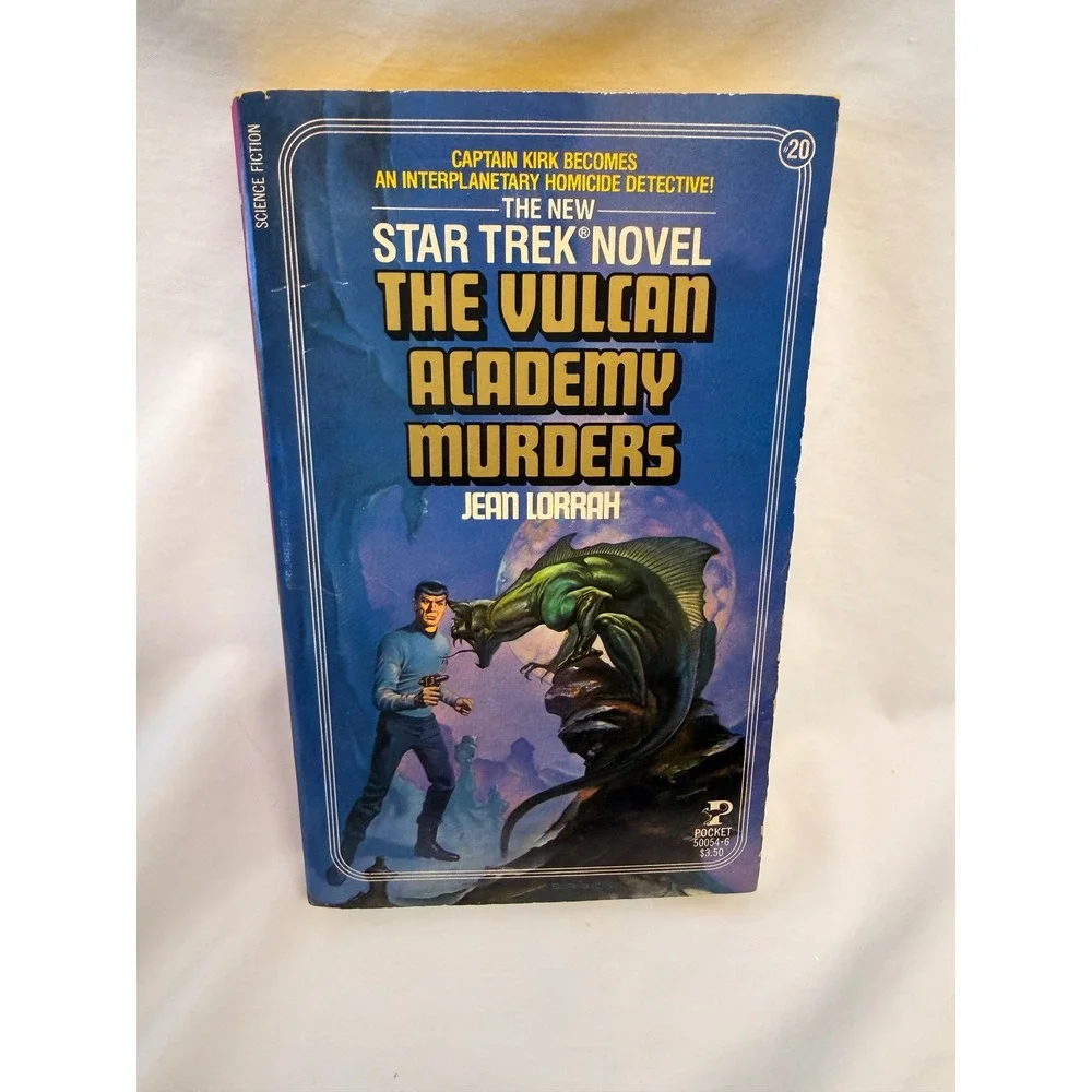 Vintage Star Trek Paperback Book Lot of 9 Pocket Books Sci-Fi Novels 80s 90s